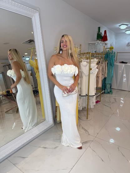 I Am The One Maxi Dress White