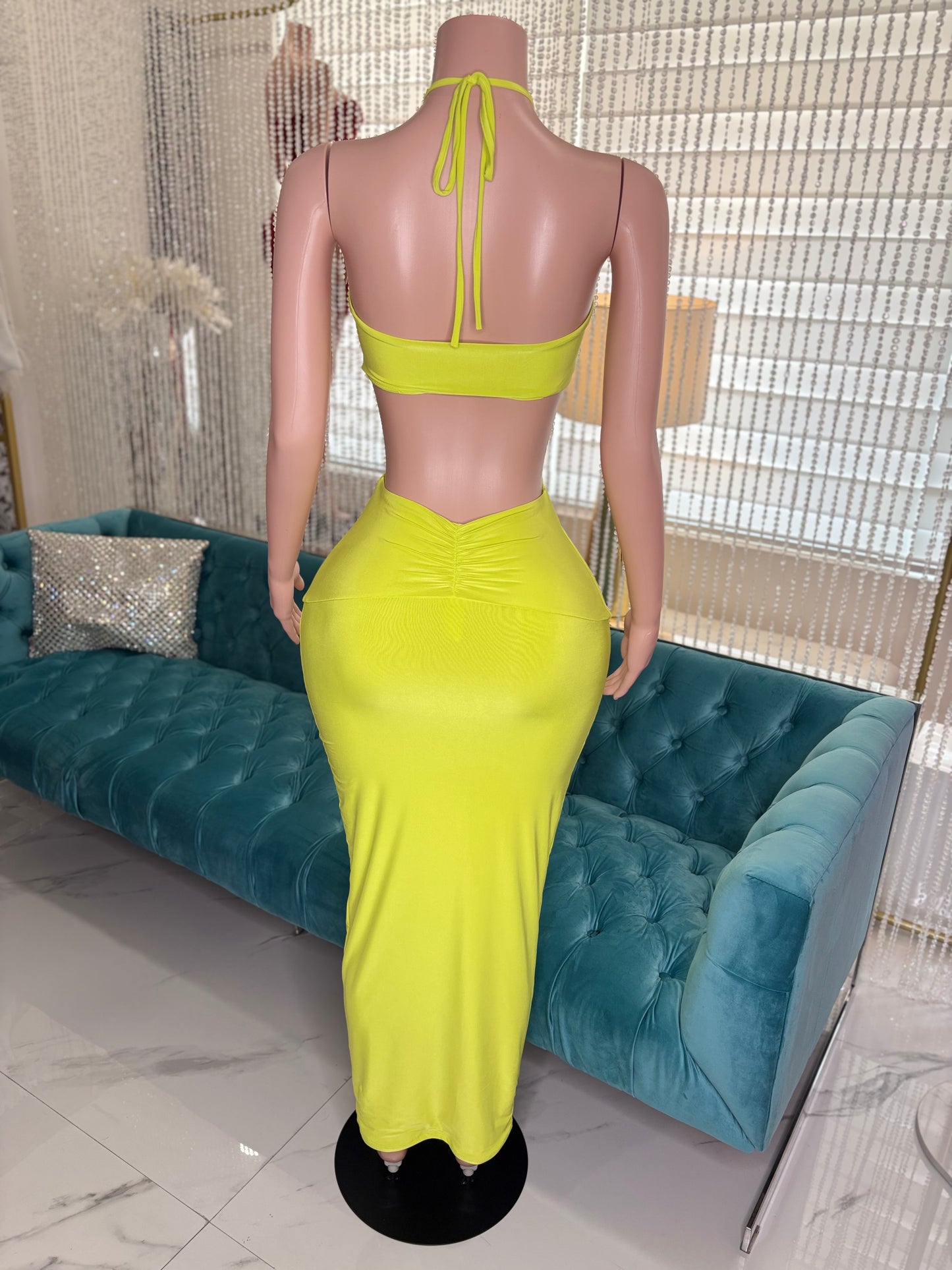 Ember Icon Maxi Dress limon
