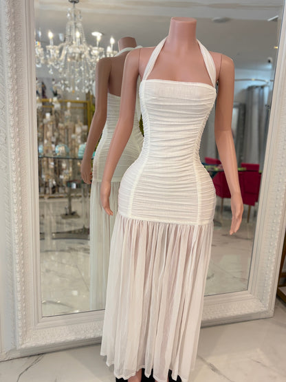 Pretty Girl Energy Mesh Maxi Dress