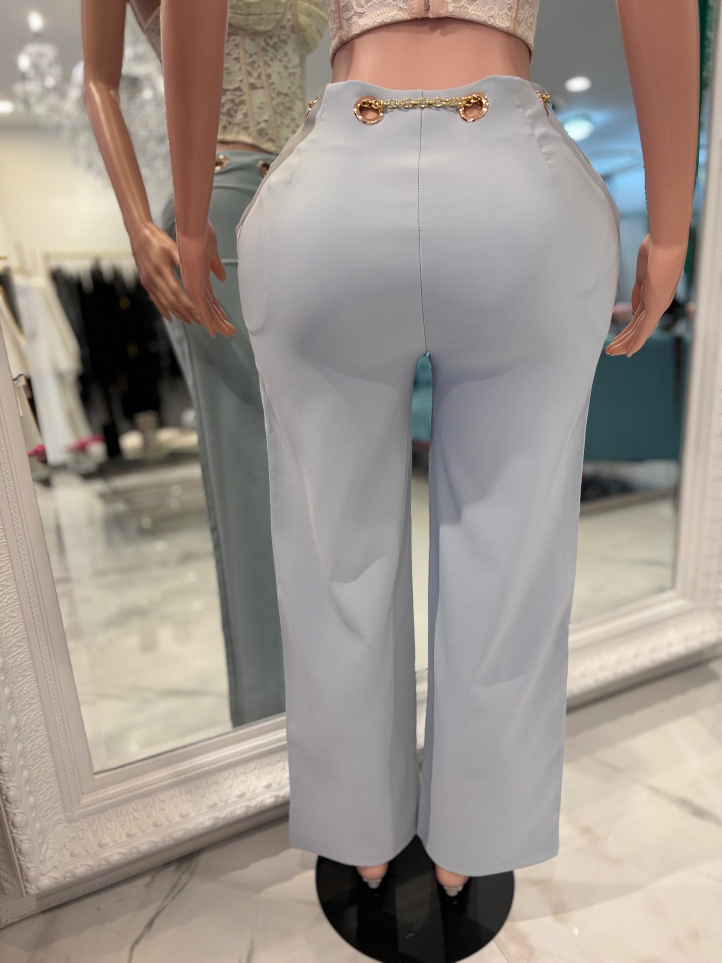 Chained to Me Pant Blue