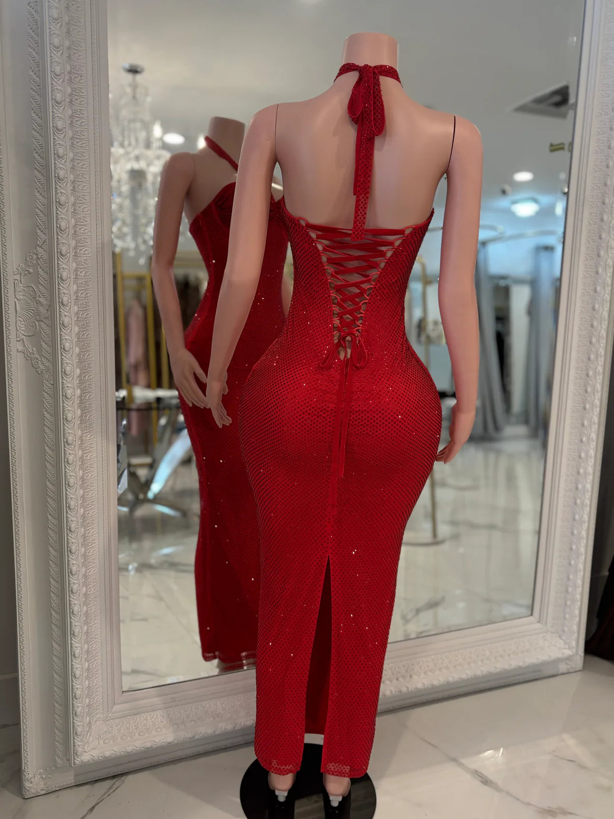 Don’t Forget Me Maxi Dress Red