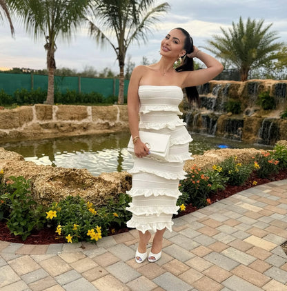 Darly Maxi Dress White