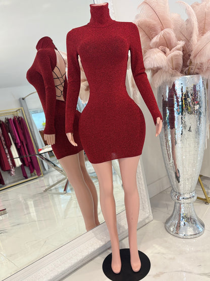 Don't You Need Me Mini Dress Red