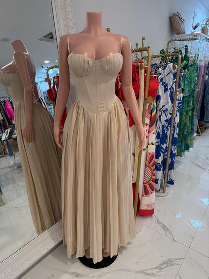 Elegance Satin Maxi Dress