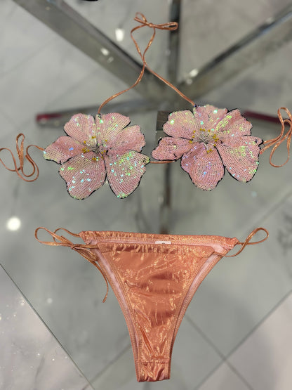 Orchid Breeze Floral Bikini