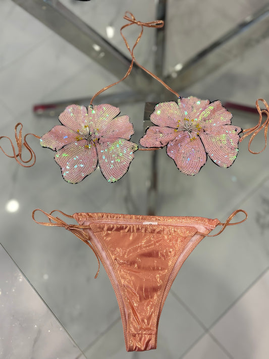 Orchid Breeze Floral Bikini
