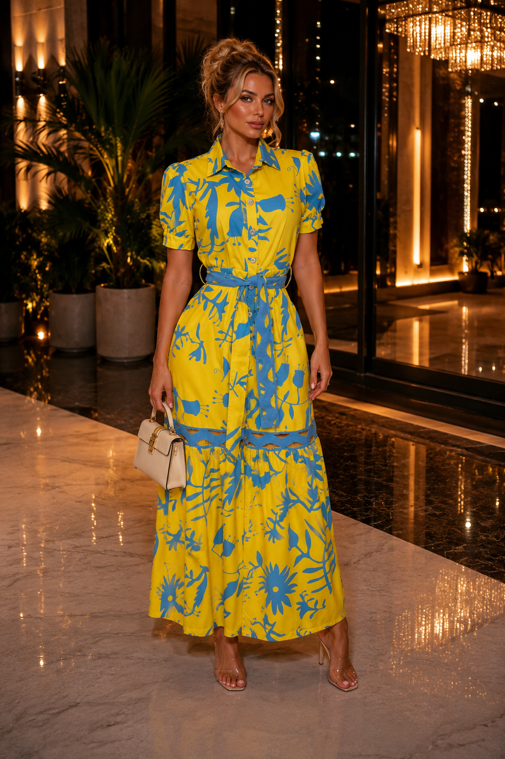 Did You Miss Me Jumpsuit Yellow