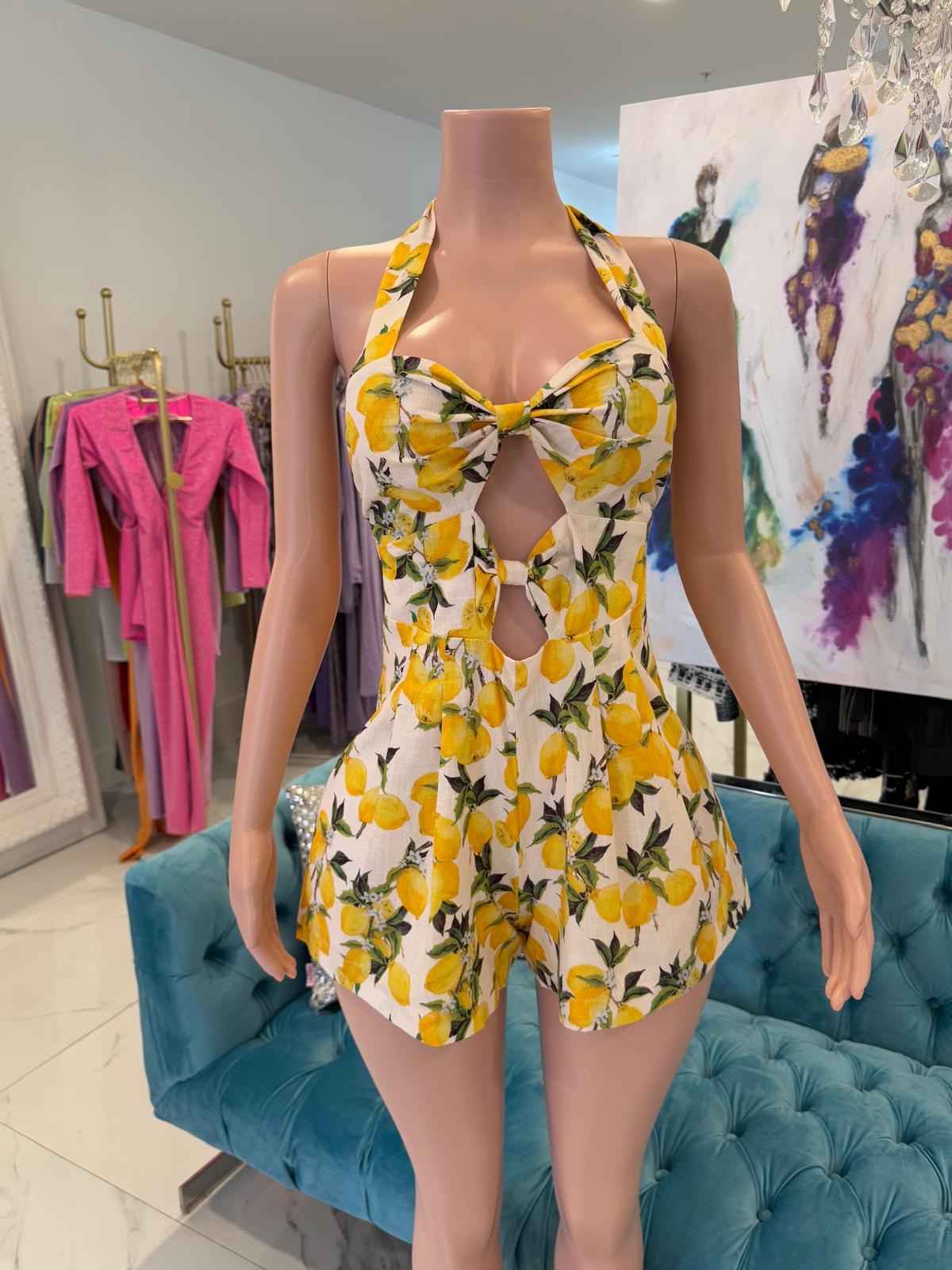 Lemon Romper