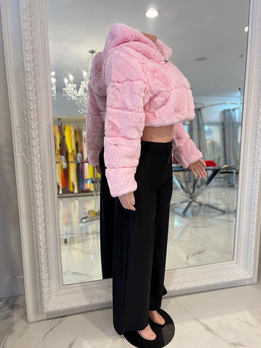Let Me Warm You Up Jacket Pink