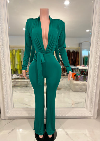 Jade Aura Jumpsuit Green