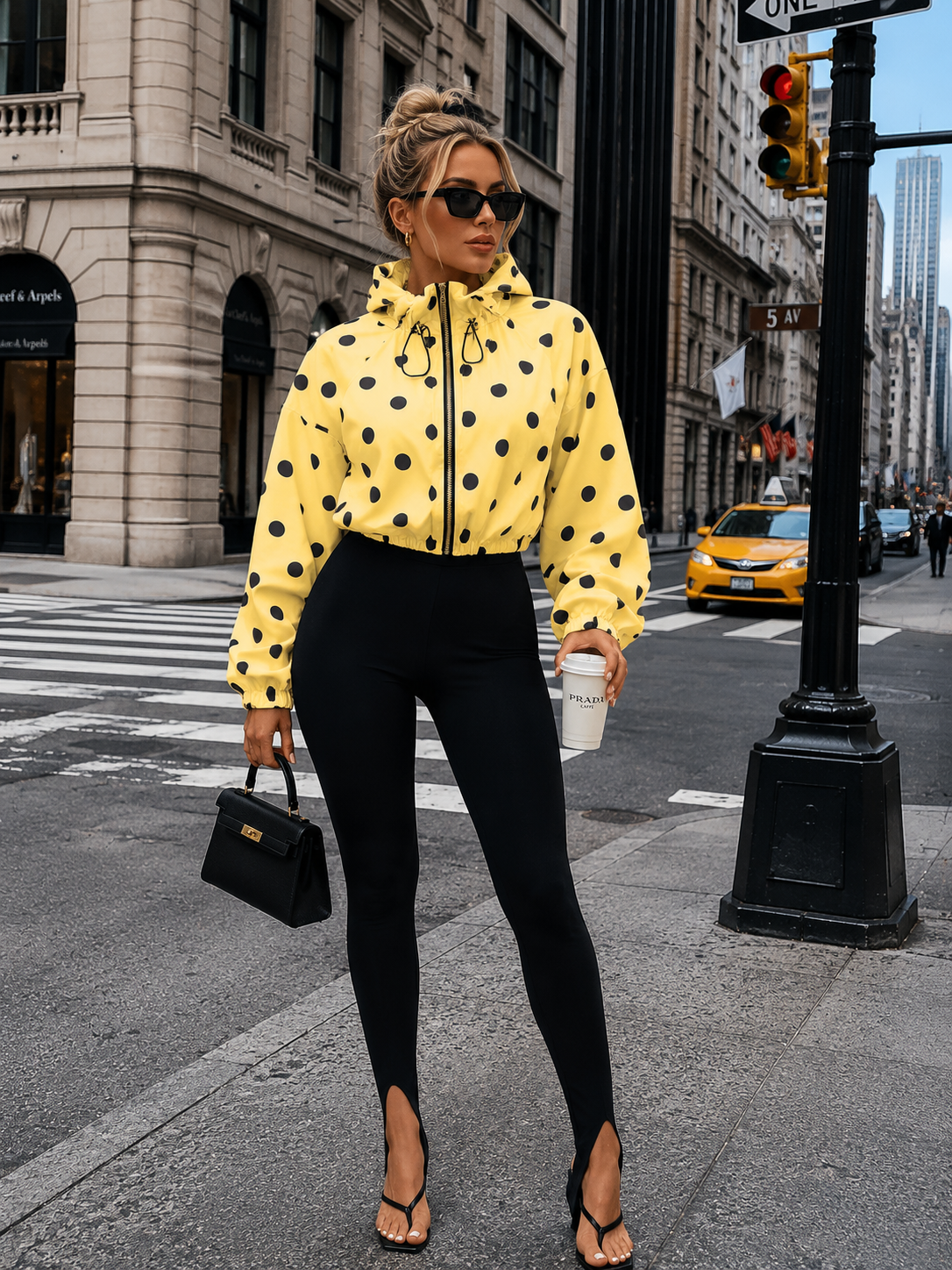 You’re Seeing Things Baby Jacket Yellow