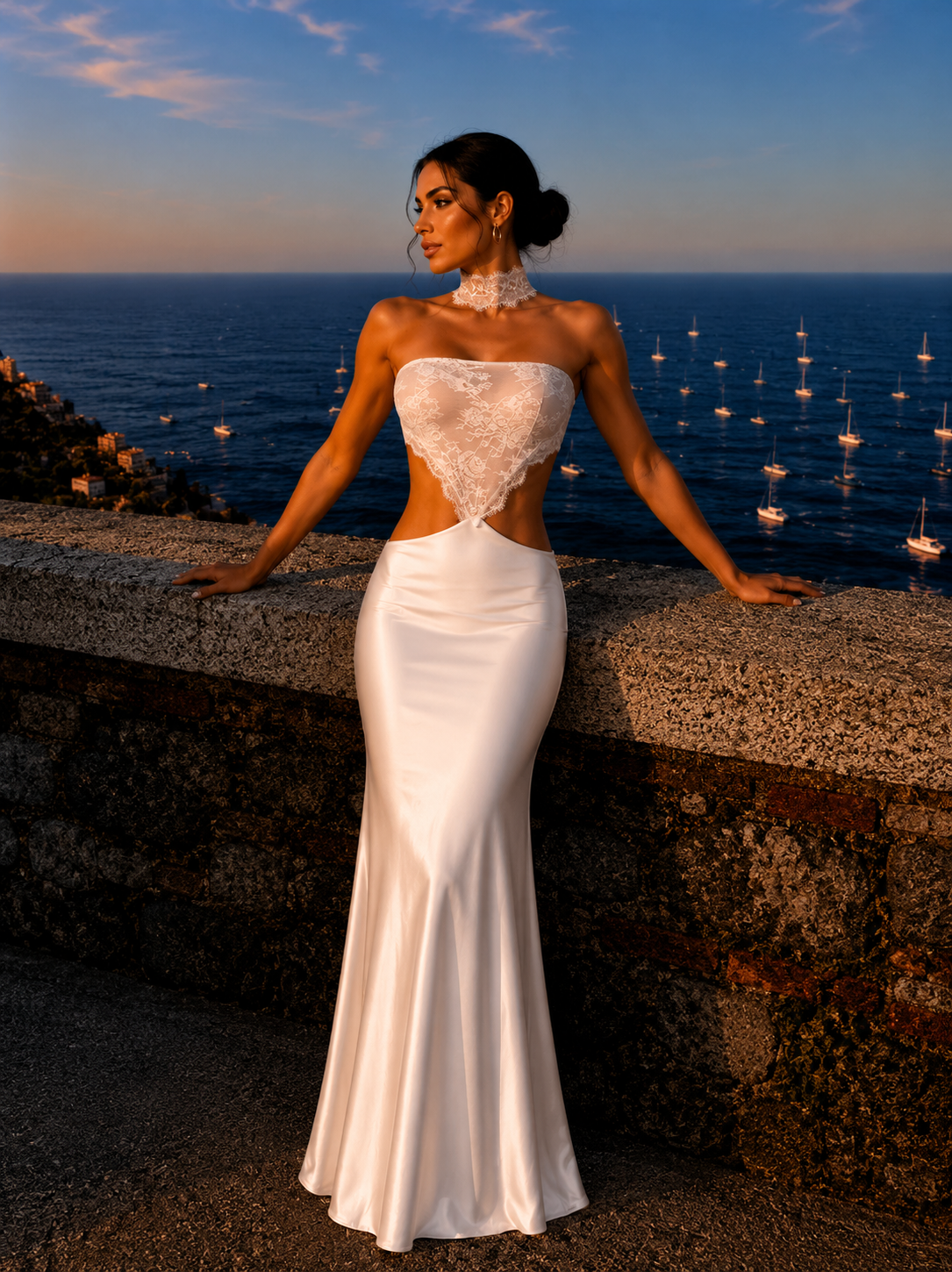 Right in My Hand Maxi Dress White