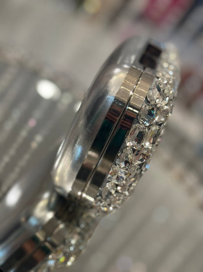 Match My Sparkle Purse Silver