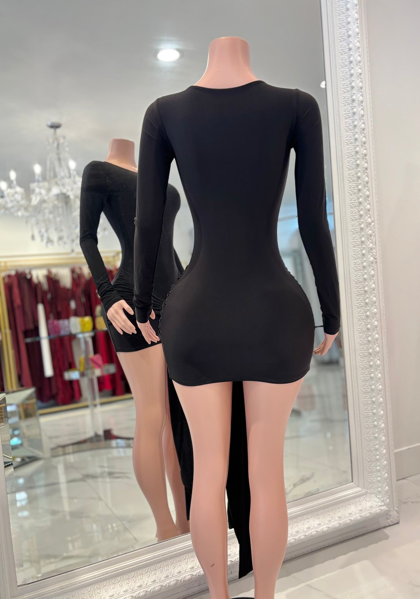 Fable Blossom Mani Dress Black