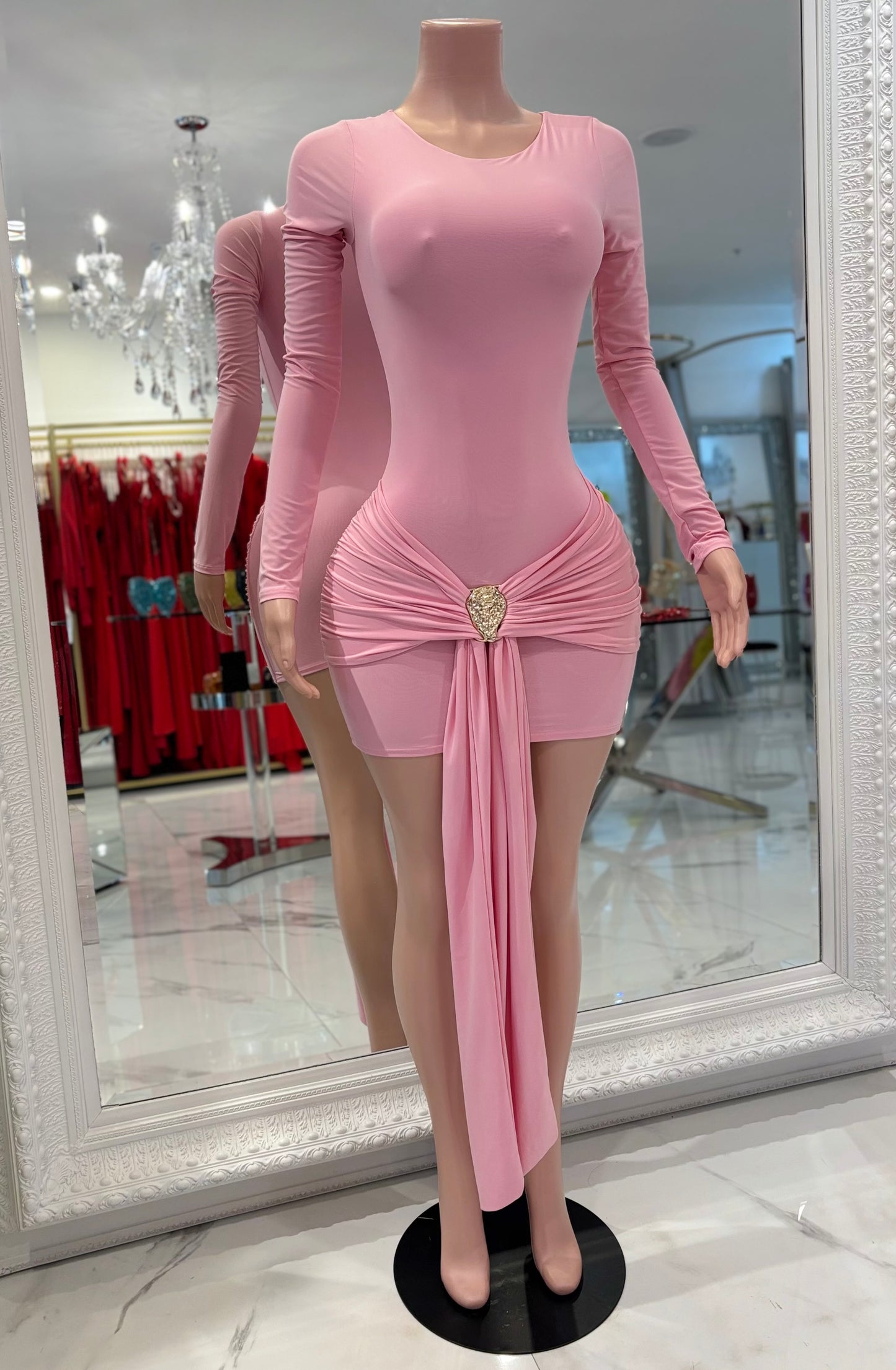 Fable Blossom Mani Dress Pink