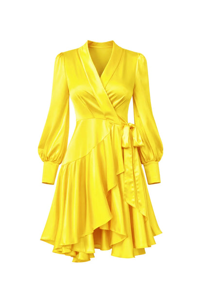 Luxel Mini Dress Yellow