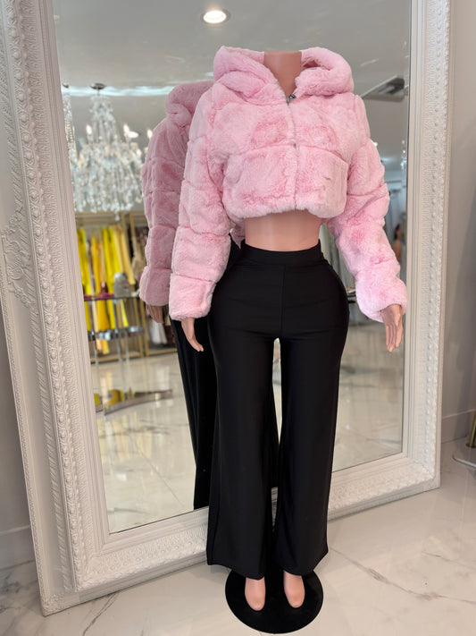 Let Me Warm You Up Jacket Pink