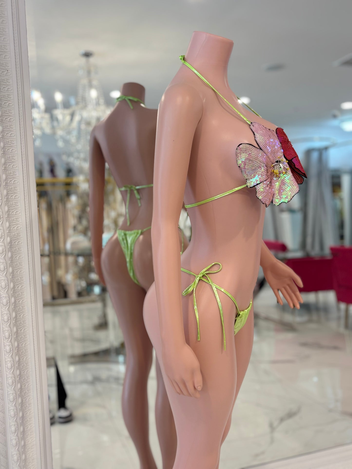 Orchid Breeze Floral Bikini