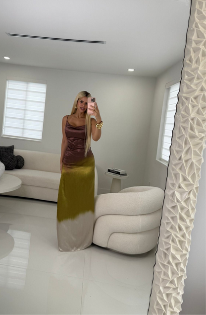 What a Day Maxi Dress Green