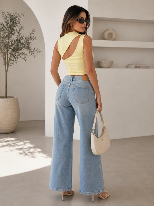 Fancy Top Yellow