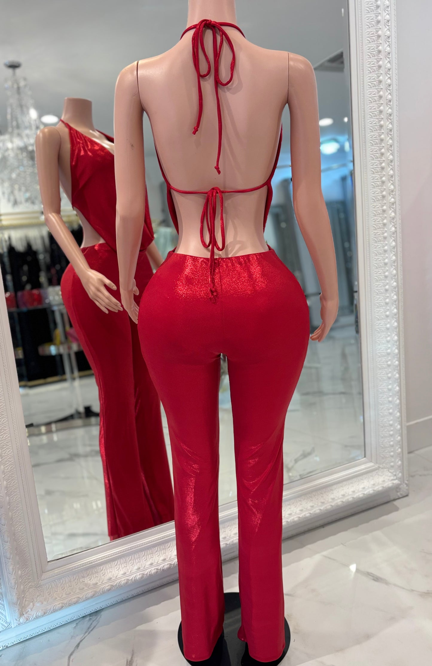 The One and Only Jumpsuit Red