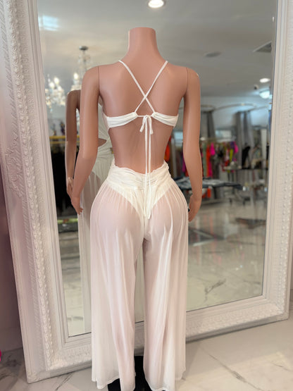 Soft Power Jumpsuit White