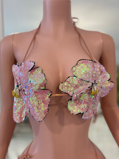 Orchid Breeze Floral Bikini