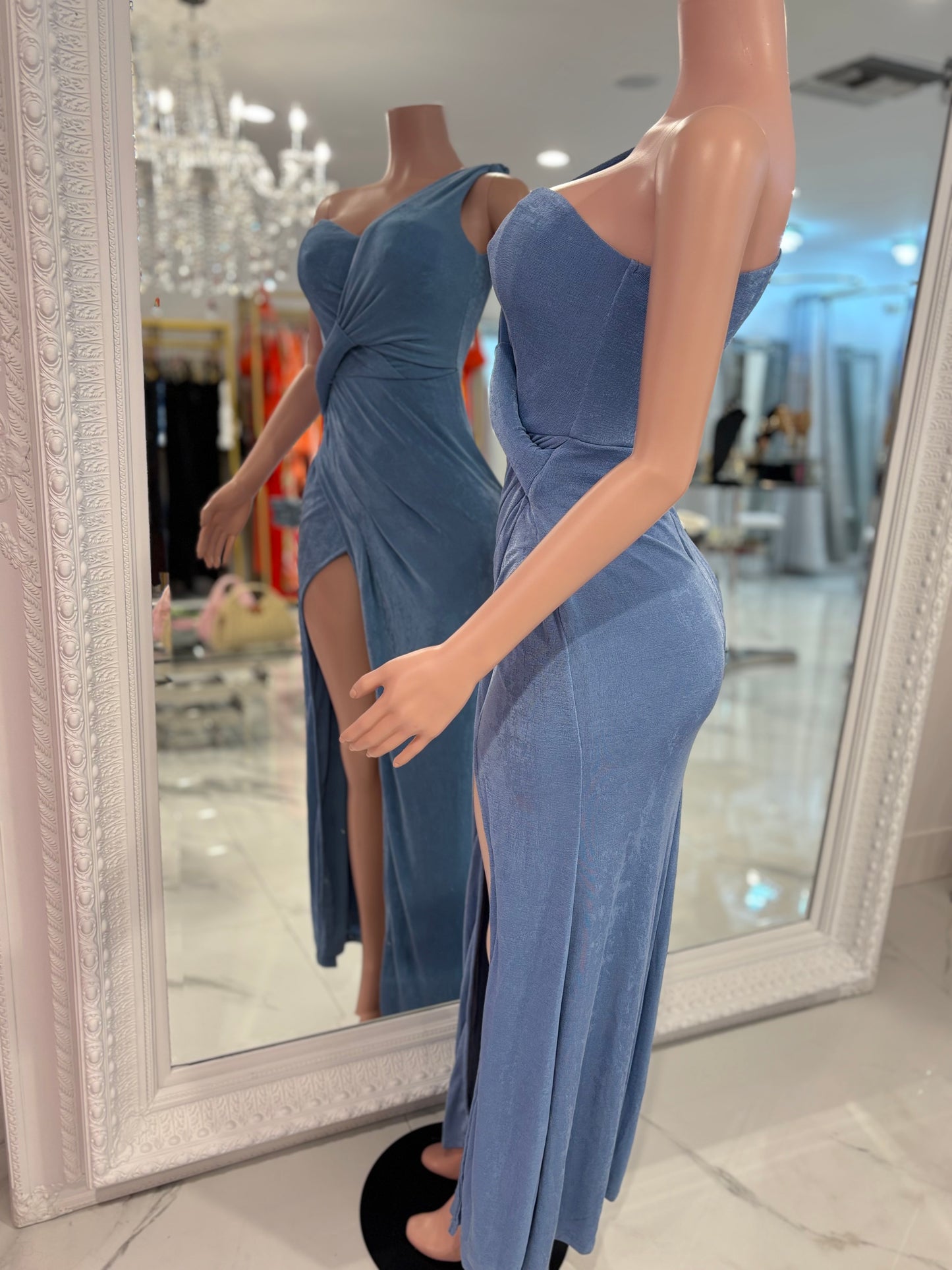 Baby Blue Maxi Dress