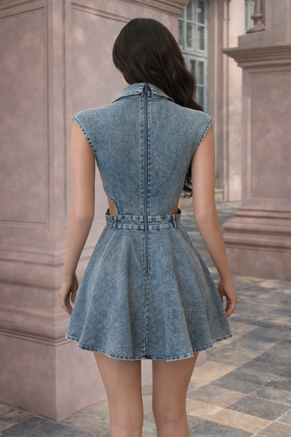Cuky Mini Dress Jeans