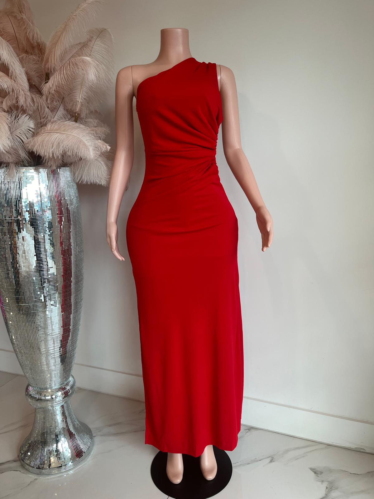 Elegance Maxi Dress Red