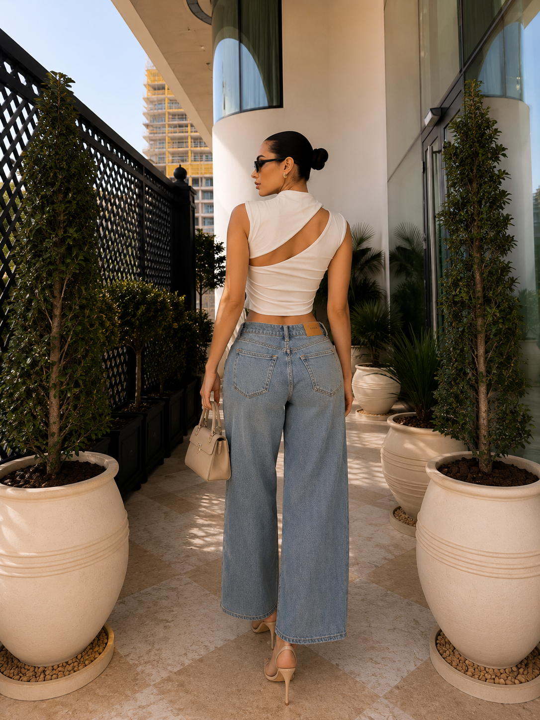 Fancy Top White