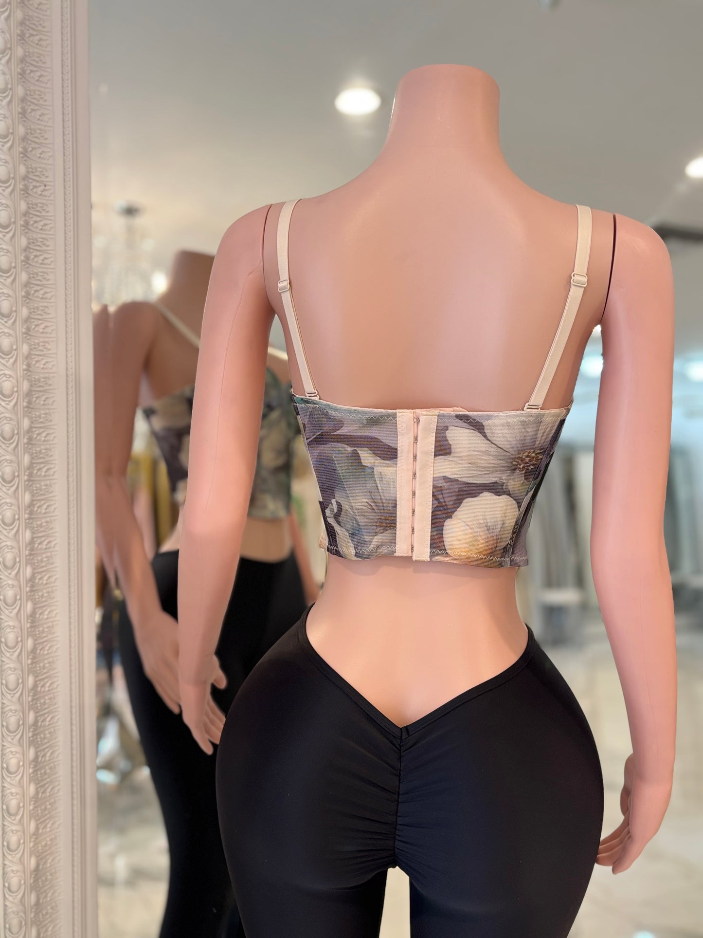 Floral Corset Top