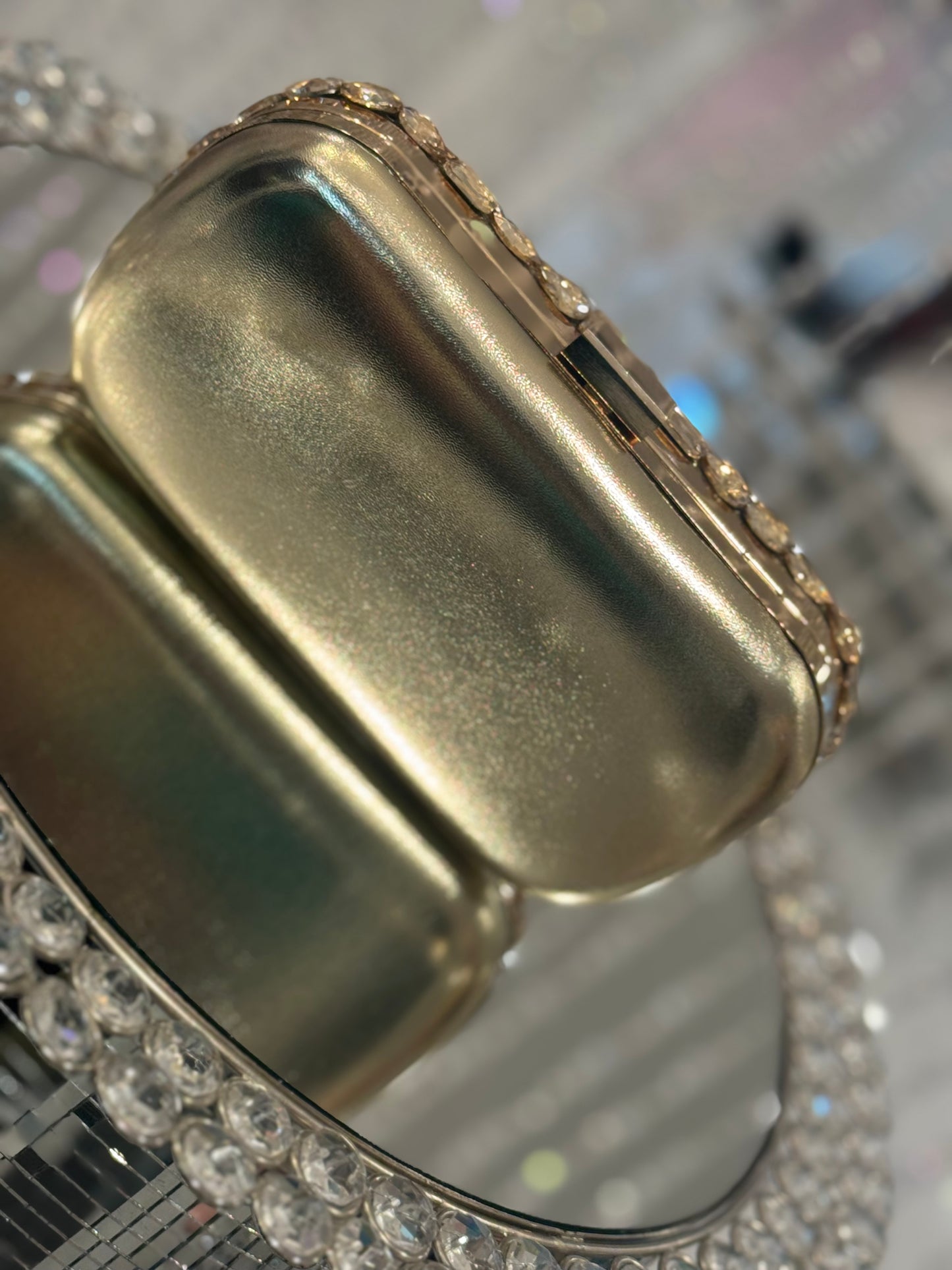 Match My Sparkle Purse Gold