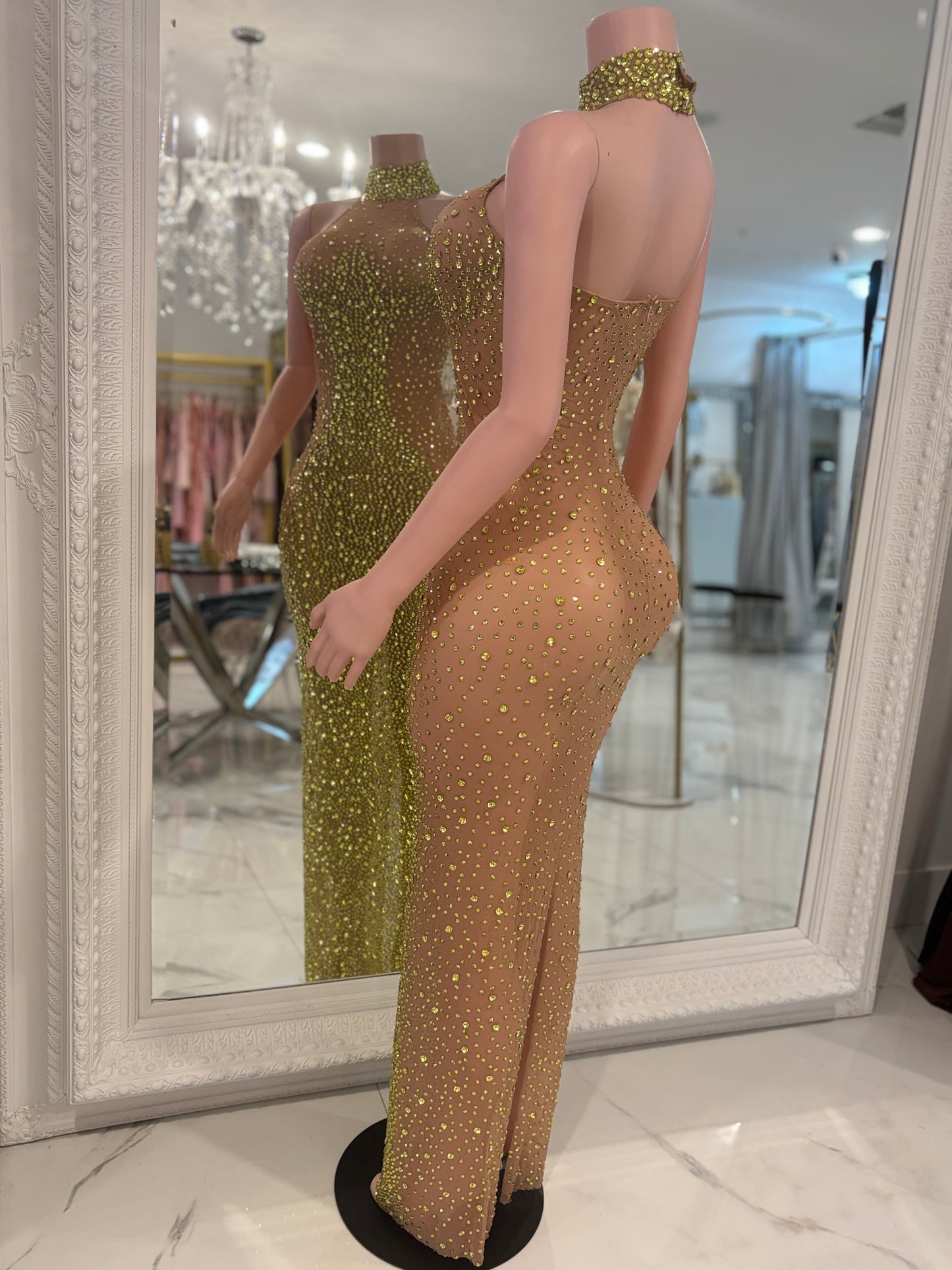 Living Life With Spark Maxi Dress Green