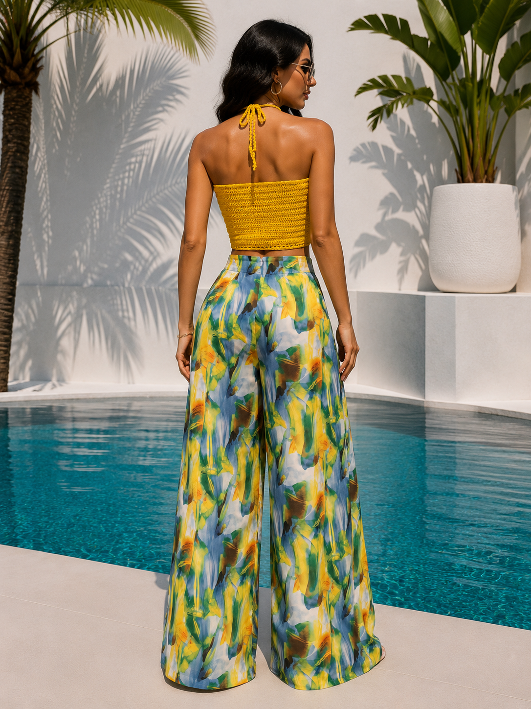 Never Late Pant Set Yellow