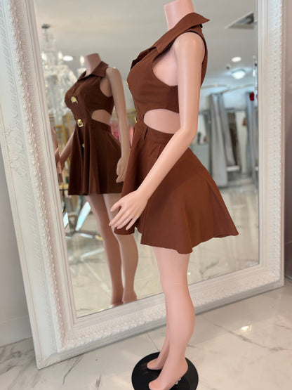 Seascape Mini Dress Br