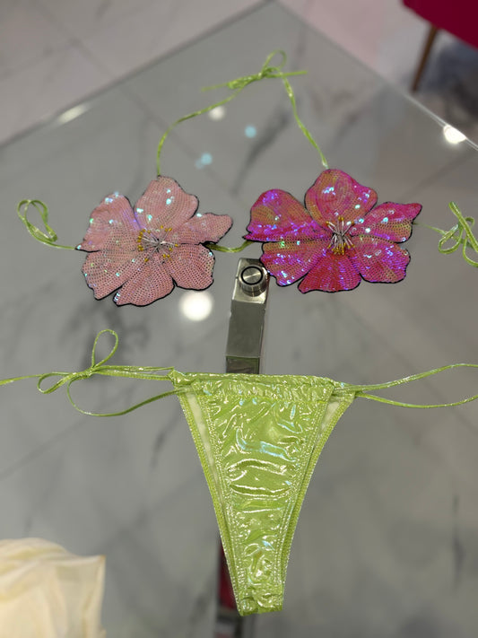 Orchid Breeze Floral Bikini