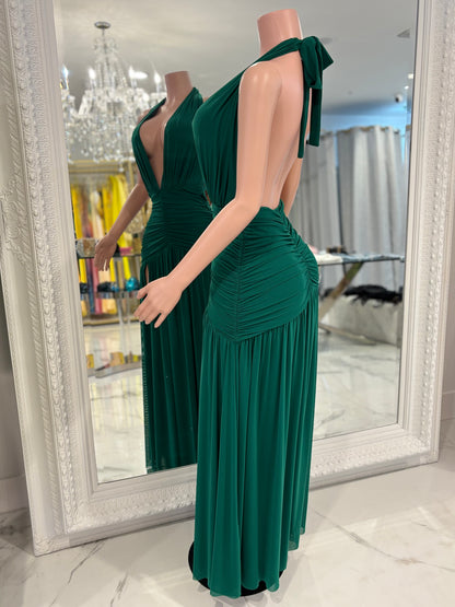 Emerald Grace Green dress