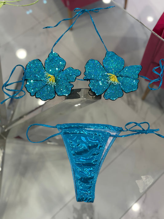 Orchid Breeze Floral Bikini