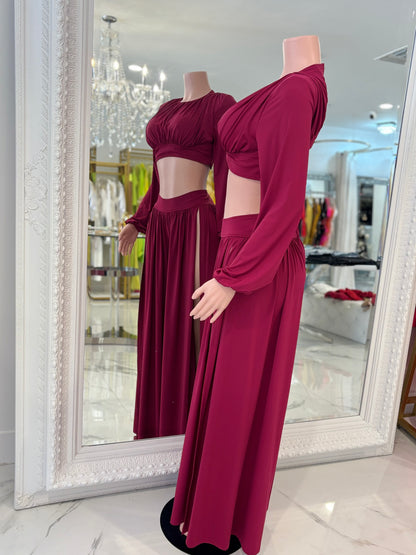 Ruched Pant Set