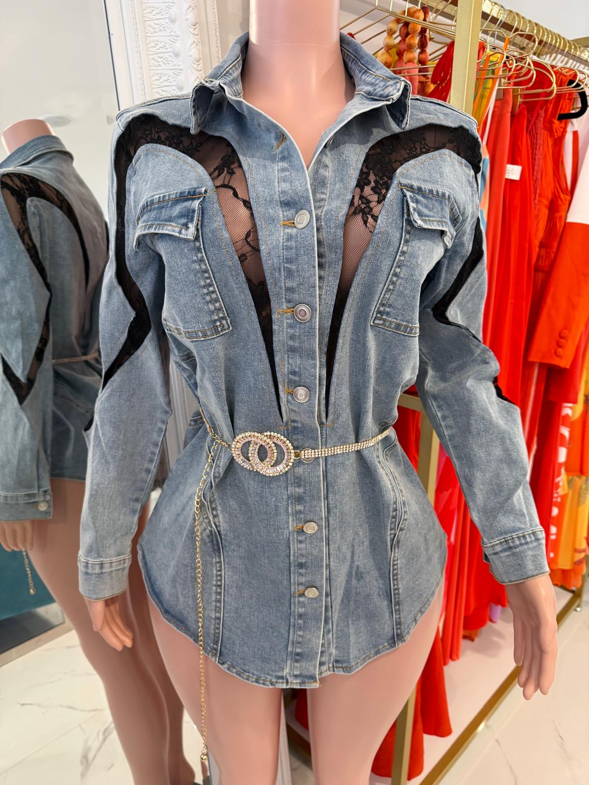 Jeans Mini Dress