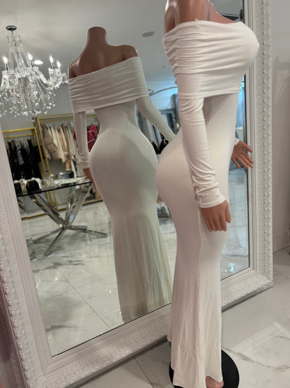 Casual Chic Maxi Dress White