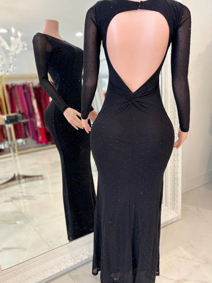 I’m Simply Not For You Maxi Dress Black