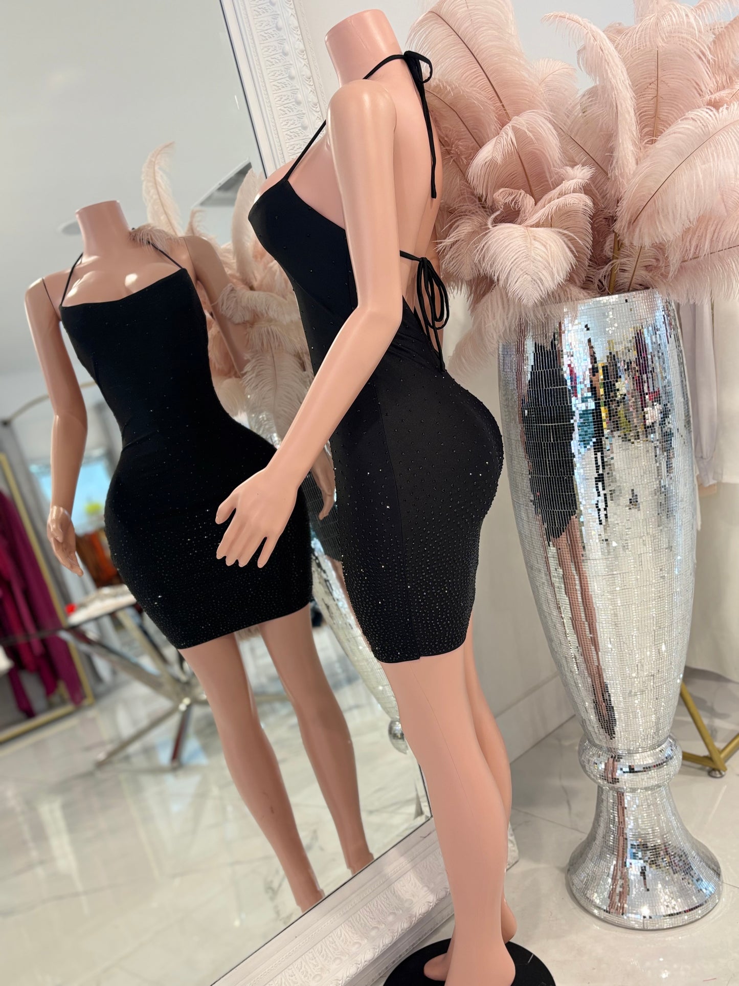 Just That Good Mini Dress Black