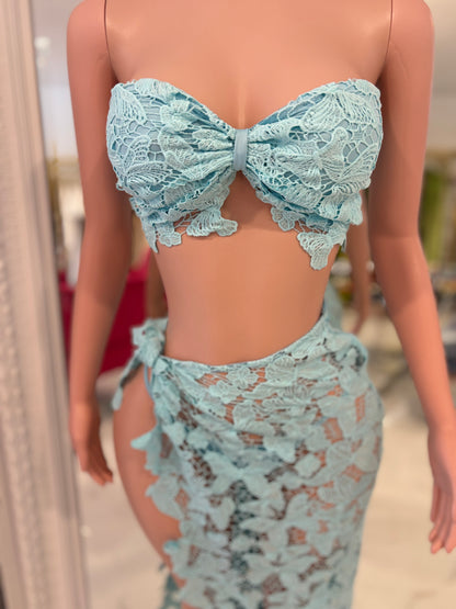 Lace Me Up Barbie Lace Skirt Set