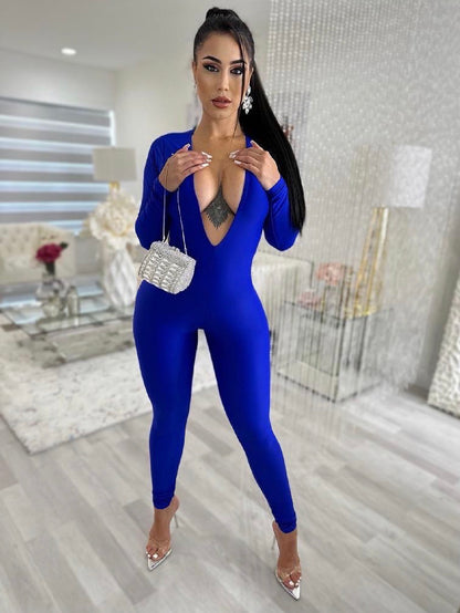 5 Seconds To The Future Jumpsuit Blue