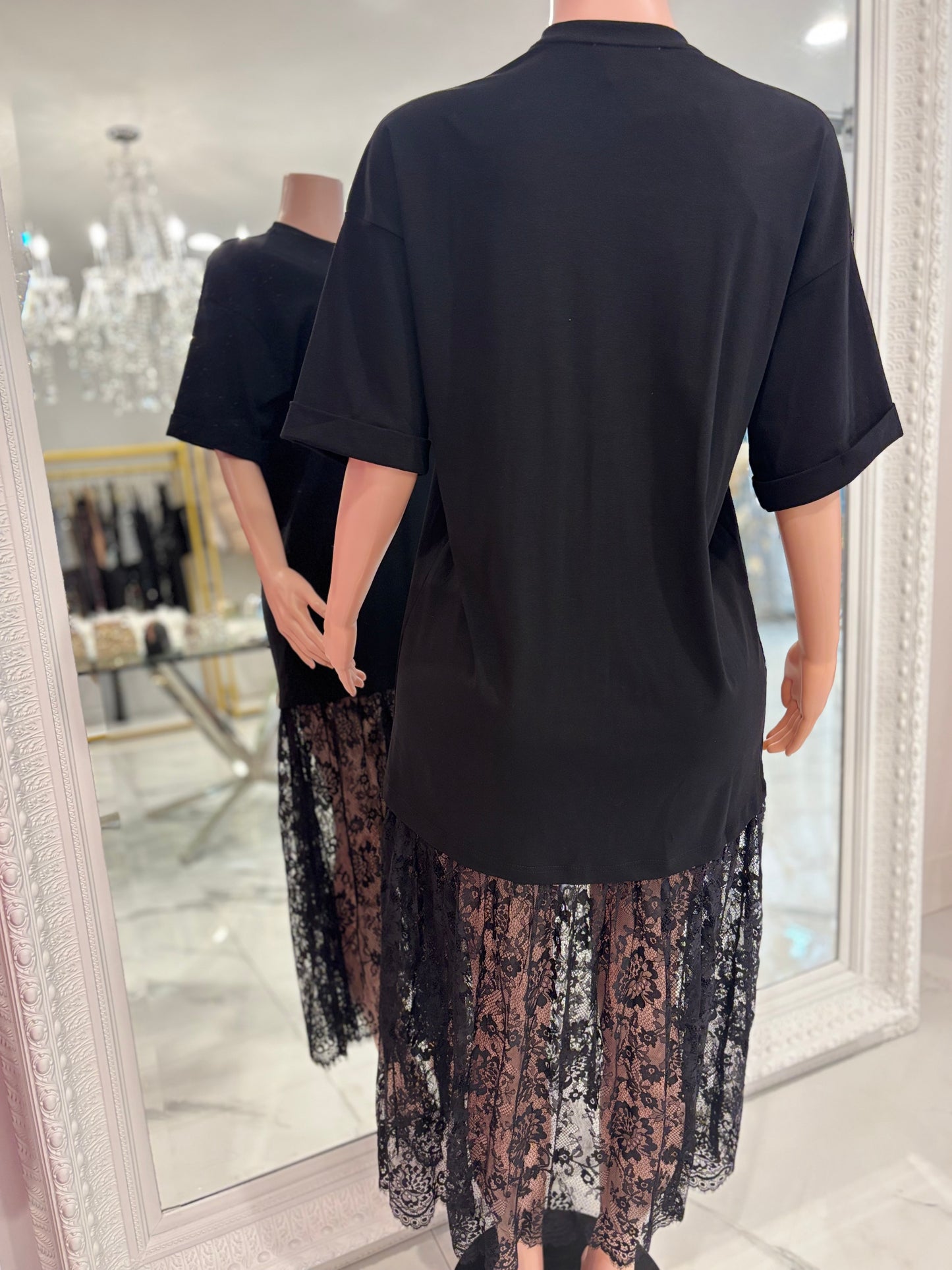 All In a Days Work Maxi Dress Black