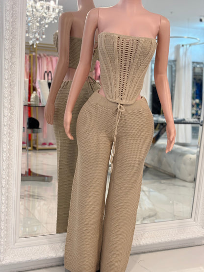 Shoreline Muse Knit Pant Set