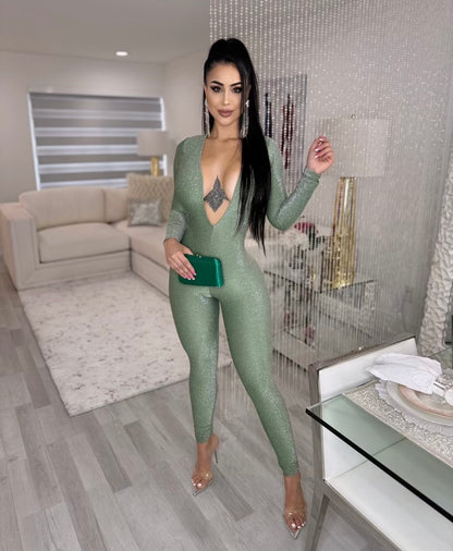 Light Night Party Jumpsuit