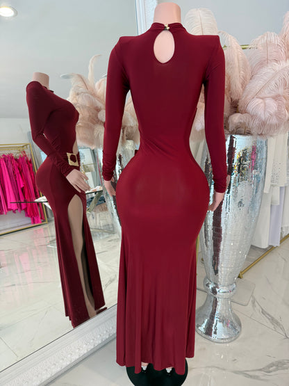 Ethereal Flow Code Maxi Dress